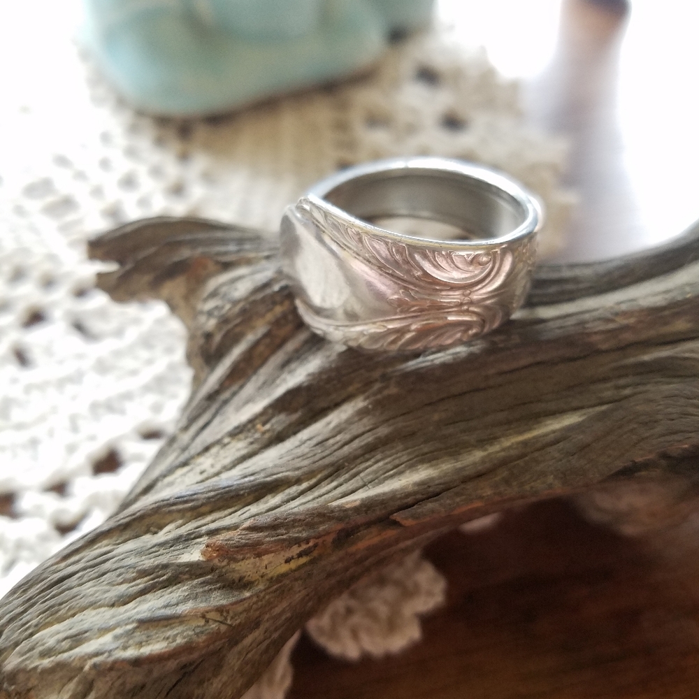 Handcrafted Spoon Ring - Picture 10 of 11